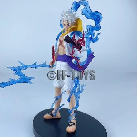 20 cm Anime One Piece Figur Solguden Nika Gear 5 Luffy Figurine Pvc Action Figurer Samlarmodell Leksaker För Barn Presenter