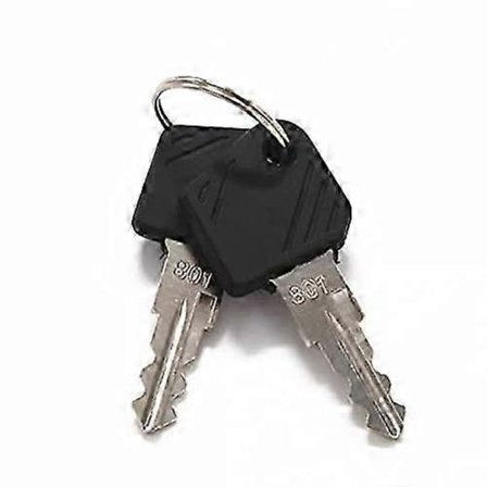 2025 BODYA 2 stk. tændingsnøgler til Linde gaffeltruck model 801 - Nøgler til gravemaskine