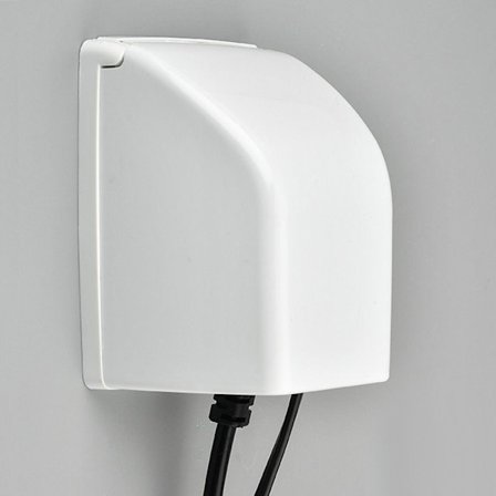 Kytkimen cover pistoke Vesitiivis laatikko VALKOINEN