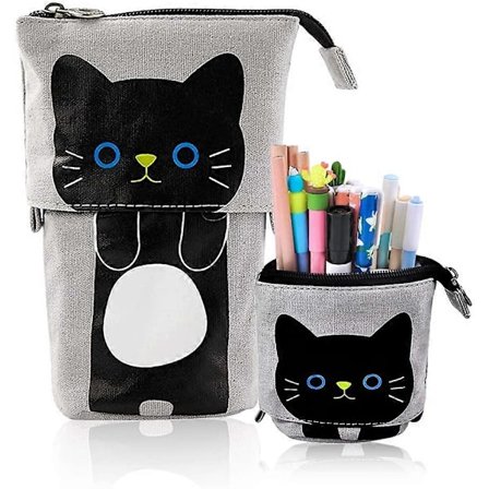 Stort penalhus, slidstærk penpose med stor kapacitet, minimalistisk[D]