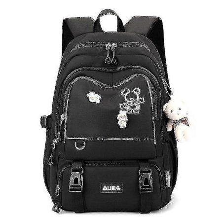 Keskikoululaisen koululaukku tyttö suuri kapasiteetti opiskelijan reppu koululaukku Tw