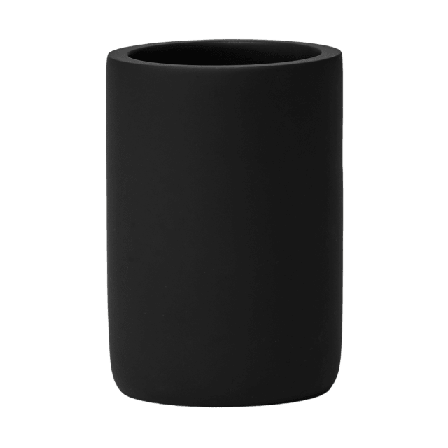 Åhléns Home Badrumsmugg matt Badrumstillbehör Svart ONESIZE