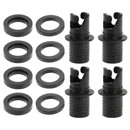 4 st Uppblåsbar Kajak Luftventiler Adapter Kajak Luftventiler Anslutningsmunstycke