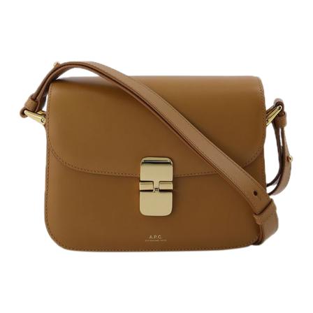 A.p.c. Grace Small Tas , Bruin , Dames , Maat: ONE Size Schoudertassen