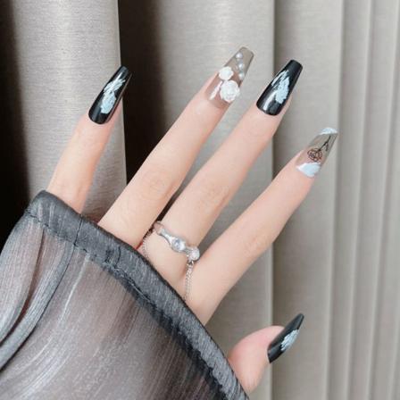 24st Falska Naglar Lång Kista Xz227 Xz227