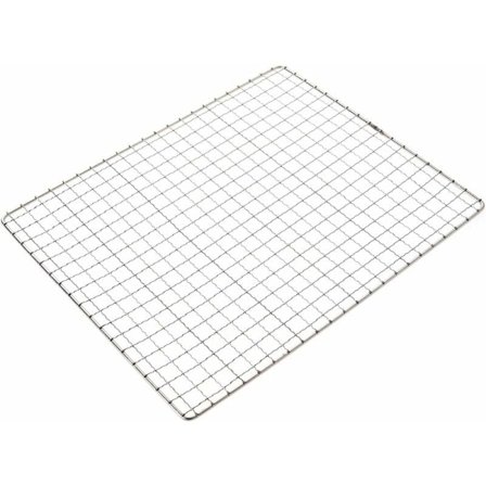 Rostfritt stål perforerade fyrkanter grill grill grill grill multifunktion grillar spis galler galler galler galler (26 x 32 cm)