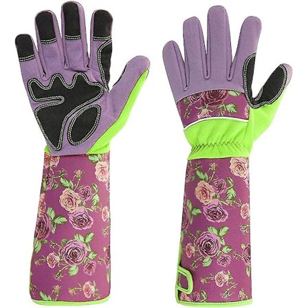 Lange Havehandsker, Tornebestandige Damehavearbejdshandsker Anti-slip