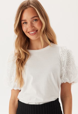 VILA Visimonia O-neck S/S TOP TOP T Klær