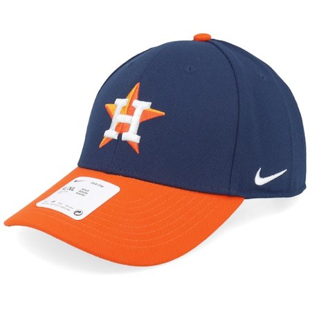 Nike MLB - MLB Modrá adjustable Kšiltovka - Houston Astros Dri-fit Club Navy/Orange Adjustable @ Hatstore