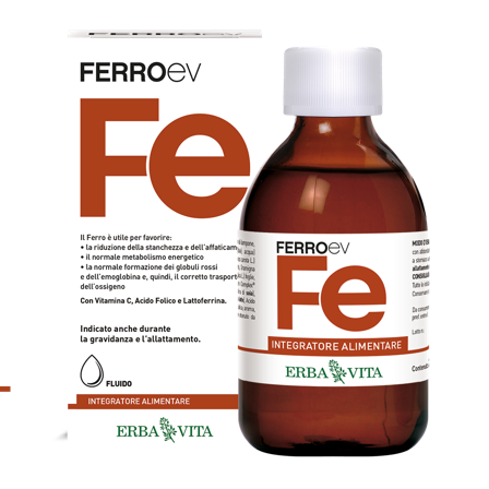 Erba Vita Ferro EV Fluido 250ml