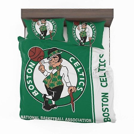 v4572 Lakanat Boston Celtics NBA Koripallo Peittopussilakanasetti Peitto Pussilakana Lasten Lakanat IU4572