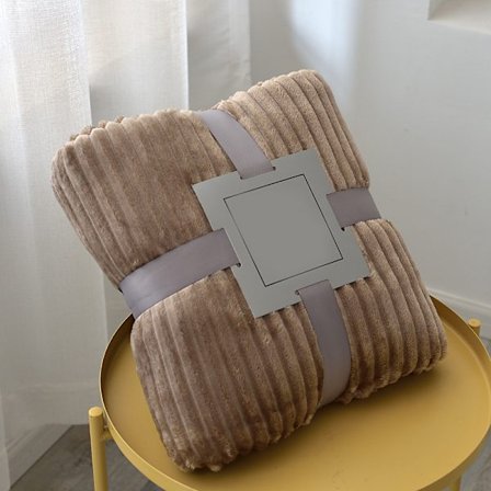 Stor flanell fleece filt 100x150cm Polyester Mjuk Mysig Lätt Lyx Sängfilt För Kvinnor Män Och Barn