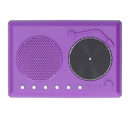 Mini DJ Leke Musikboks Fest Musikkinstrument Lilla