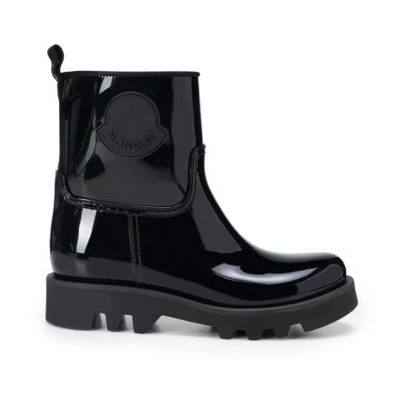 Moncler, Rain Boots Czarny, Kobieta, Rozmiar: 37 EU