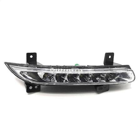 LED DRL Tåkelys for Fluence 2014+ Venstre Foran - Auto Kjørelys Dagkjørelys Bumper L-Xin