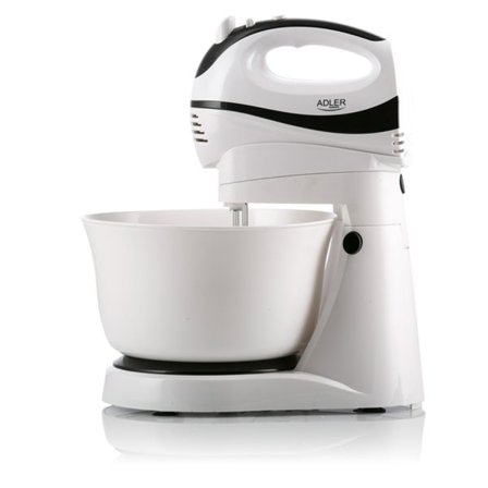 Elektrisk visp med roterende bolle for enkel håndfri baking