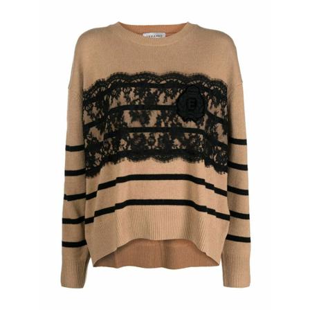 Ermanno Scervino Sweater Brun, Dame