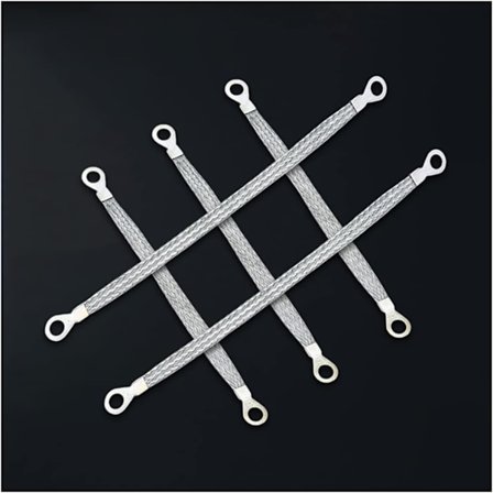 Jordningsband, kopparflätad platt kopparjordningsband flätat, motor Co