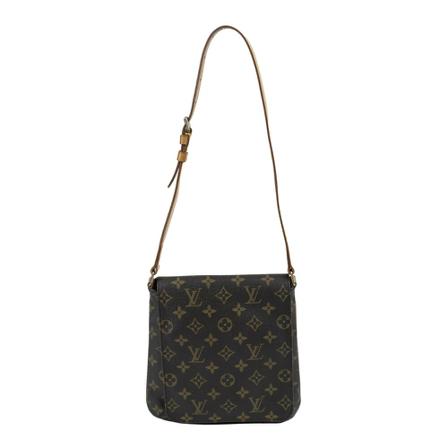 Louis Vuitton Vintage, Pre-owned Shoulder Bags Bruin, Dames, Maat:ONE Size,Canvas
