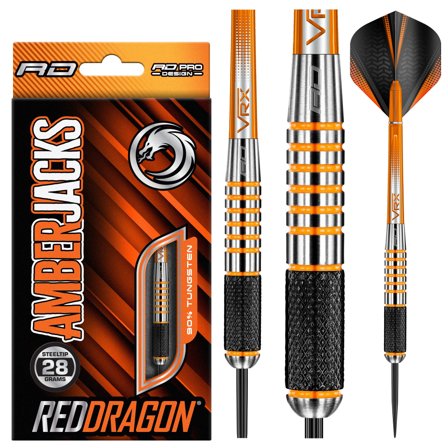 Amberjack 9 Steel Tip Darts | Red Dragon Darts