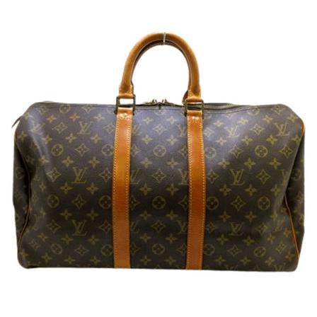Louis Vuitton Vintage, Pre-owned Keepall Bag Bruin, Dames, Maat:ONE Size