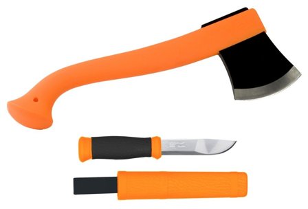 Morakniv Outdoor Kit med Øks og Mora 2000