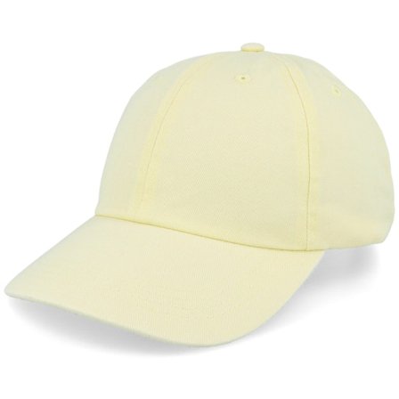 Beechfield - Yellow unconstructed Czapka Z Daszkiem - Unstructured Pastel Lemon Dad Cap @ Hatstore
