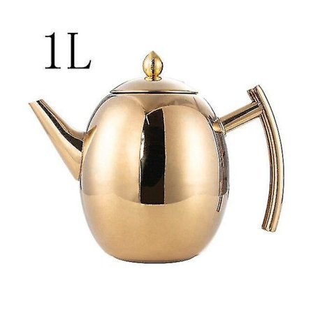 Paksu ruostumattomasta teräksestä valmistettu teekannu kahvipannu vesikattila suodatin