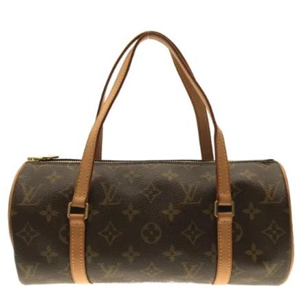Louis Vuitton Vintage Pre-owned Canvas handbags brun, Dam Vintage Väskor, Dam, Storlek: ONE SIZE