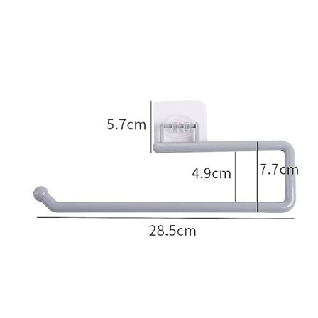 Toalettpappershållare Självhäftande Badrum Pappershandduksrulle Hållare För Badrum Kök