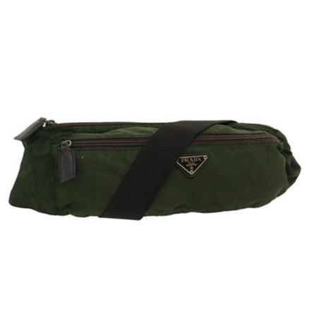 Prada Vintage Pre-Owned Crossbody Tas , Bruin , unisex , Maat: ONE Size Vintage Tassen