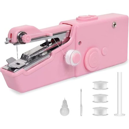 Symaskin, symaskiner for nybegynnere, mini symaskin