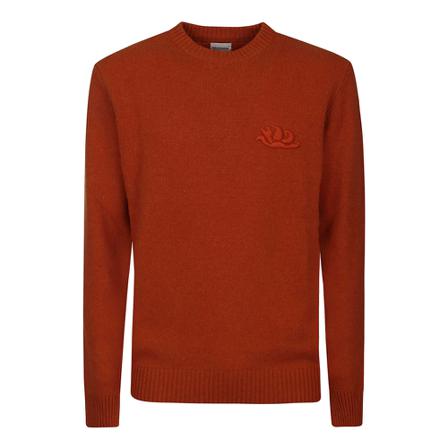 Sundek, Round-neck Knitwear Rood, Heren, Maat:M