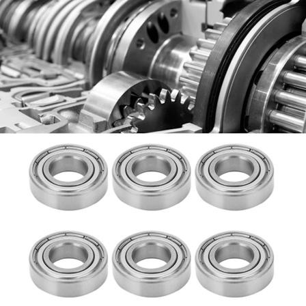 10 stk. Miniatyrkulelager i rustfritt stål 32x15x9mm for skateboard, papirproduksjonsmaskiner S6002ZZ