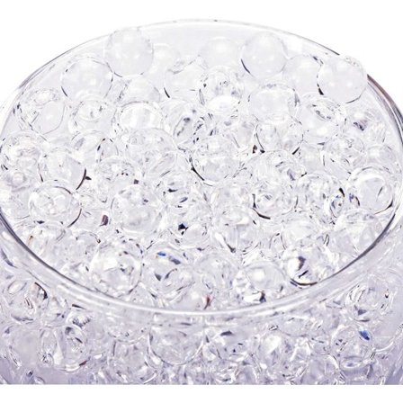 10000 stk gelkuler, vannperler for vaser, vannperler sett for å dekorere hjem planter, håndverk og vasefyllstoff (Transparent farge)
