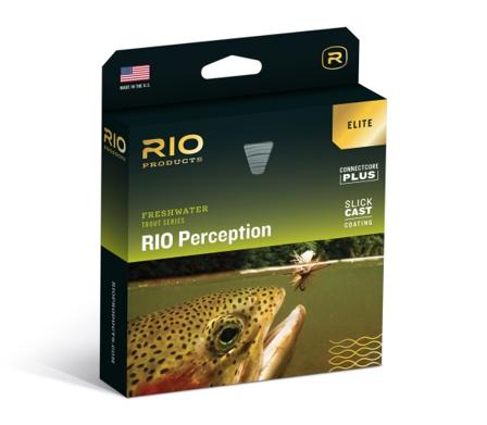 RIO Elite Perception Flugline Float Green/Camo/Grey# 7