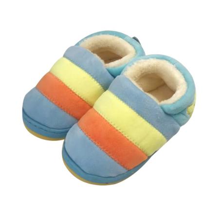 Barn Tecknad Söta Hem Skor Bomull Vinter Varm Plysch Tofflor