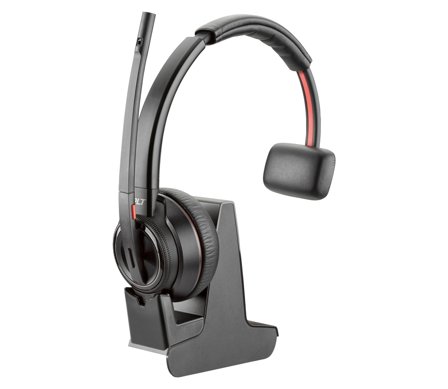 Poly Savi 8210 DECT Bluetooth Wireless Single-Ear Headset