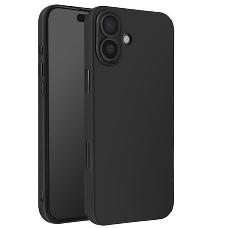 Coque - Silikon - iPhone 16 - Repellant mot repor - Stötbeständig - Tunn Lätt Design
