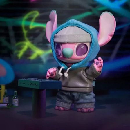 Disney Stitch Gen Street Series Blind Box Figur Sød Stitch Vinyl Dukke Mystery Box Plys Overraskelsespose Vedhæng Pige Gave Legetøj