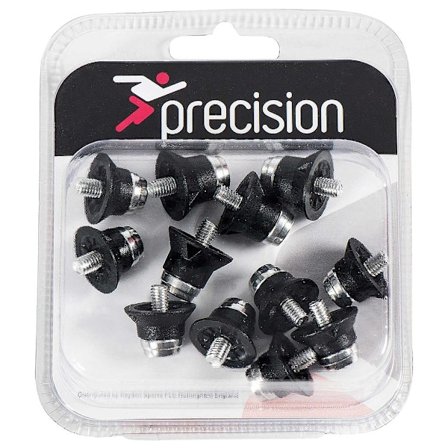 Precision Super Pro Fotbollsdobbar (12-pack) One Size Svart/