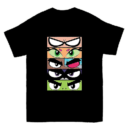 Teen Titans Go Ögon T-shirt
