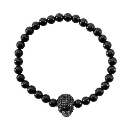 Alexander McQueen Bracelets Sort, Herre Armbånd, Størrelse: ONE Size