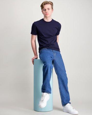 Jack & Jones JJICHRIS JJORIGINAL AKM 723 NOOS JNR Blau Jeans Jungen - Kids Brand Store