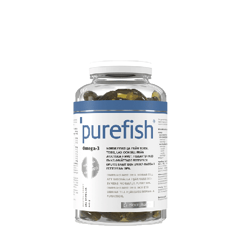 Elexir Pharma Purefish Omega-3 180 kapselia