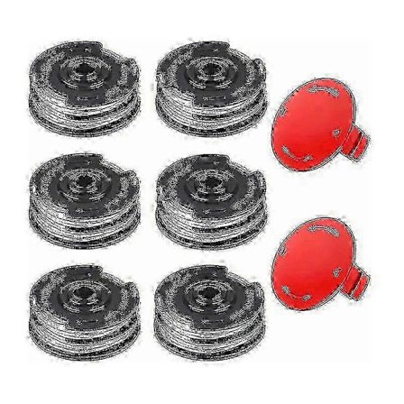 Ersättningsspolar för gräsklippare, BOSCH-klippartillbehör, 1,65 mm 6,1 m Ersättningsspolar för modeller: ART 30-36 Ll, AdvancedGrassCut36, ART 24, 