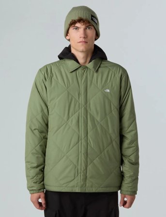 The North Face M Afterburner Insulated Flannel - Khaki green - L