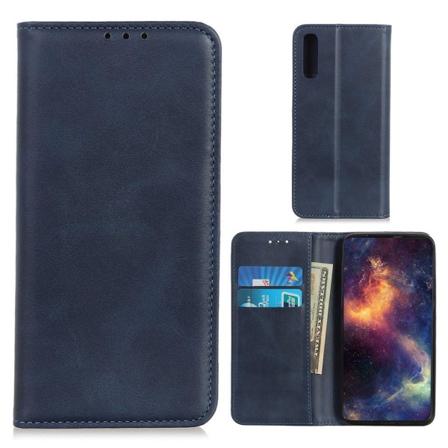 Äkta läder Sony Xperia 5 II fodral - Blå Blå