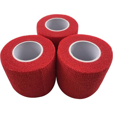 Grip Tape - Hockey, Baseball, Lacrosse, Alt du trenger et bedre grep på - 2 tommer x 15 fot (3-pakning)