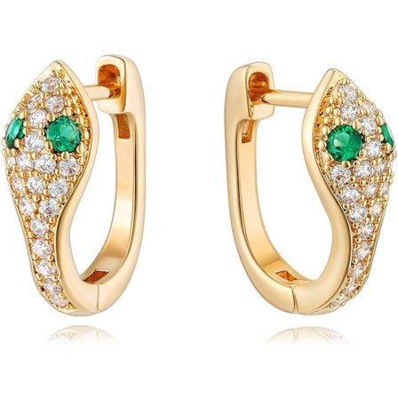 Kvinnors Creolörhängen Guld 14K Guld Fyllda Små Boho Strand Enkla D